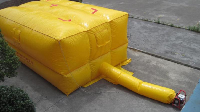 供应5*4消防救生气垫逃生安全防护气囊极限运动救援气垫消防装备厂家直销图片