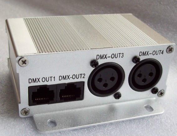 DMX512信号放大器 DMX512放大器 LED中继器 分路器