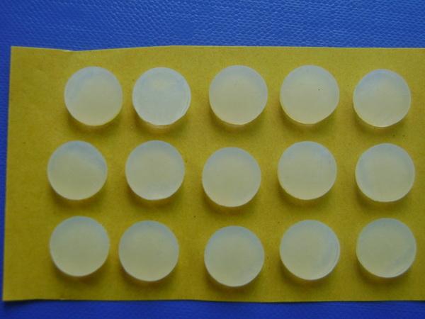 供应深圳厂家生产 单面3M胶硅胶垫