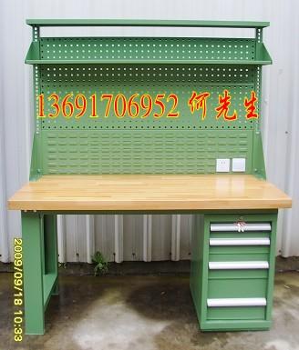 供应重型榉木工作桌定做各式工作桌榉木桌面工作桌图片