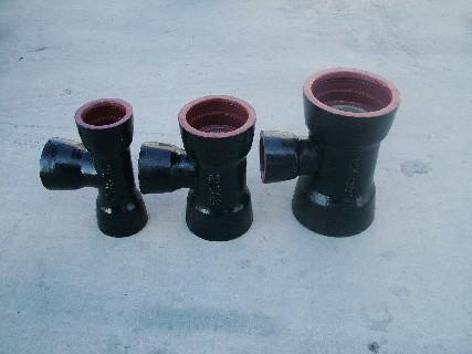 供应消火栓铸铁三通管件700x150法兰盘三通