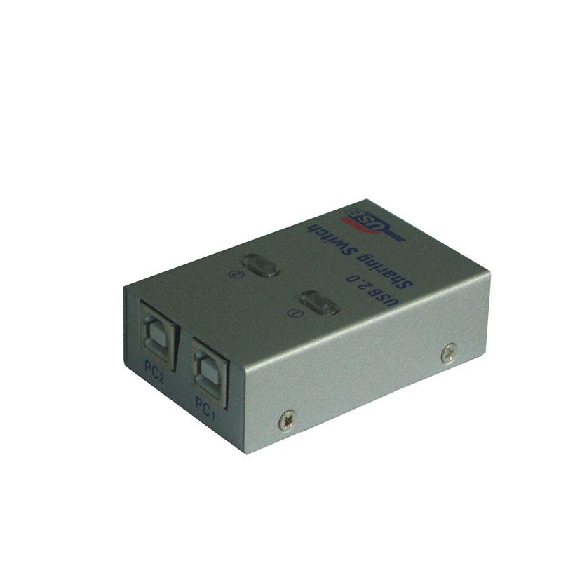 原装USB打印共享器切换器2口自动批发