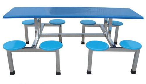 供应珠海专业生产玻璃钢厂快餐桌员工餐桌免费送货安装