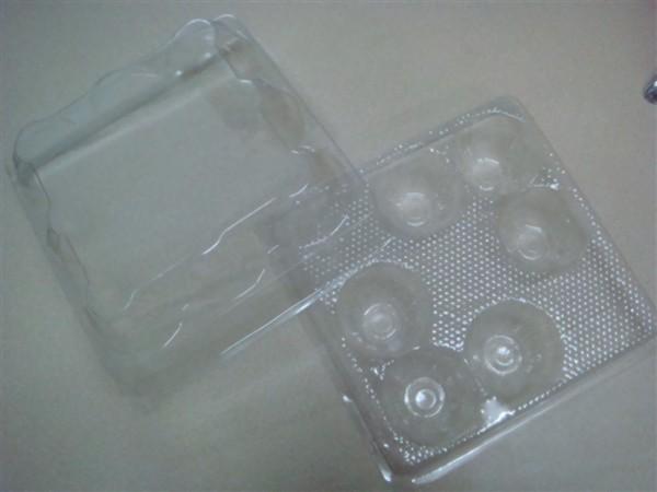 供应一次性PVC吸塑鸡蛋透明包装盒图片