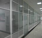 供应北京办公室双层玻璃夹百叶隔断墙