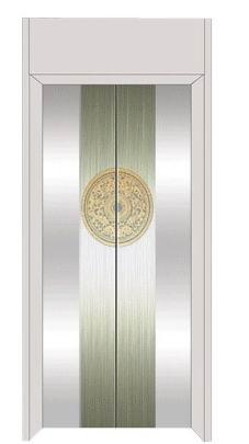 供应彩色不锈钢浅绿色蚀刻电梯板