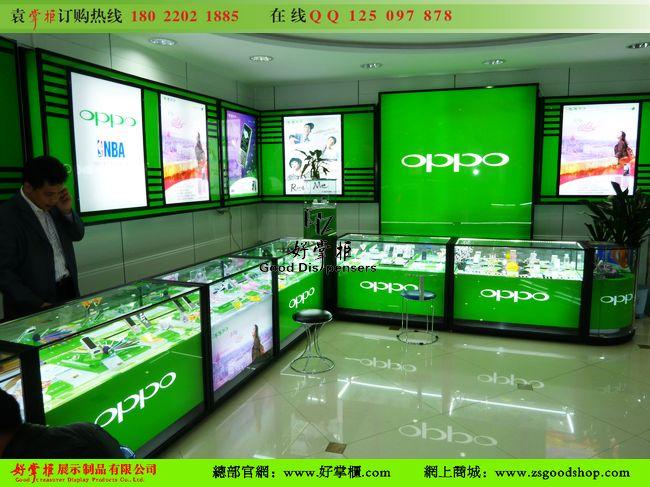 供应OPPO手机柜台生产厂家设计图片