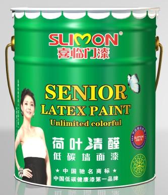 供应中国低碳健康漆十大品牌 喜临门超低气味抗碱荷叶墙面漆
