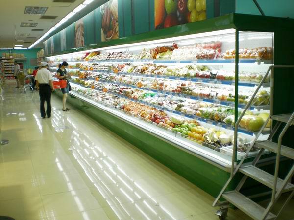 优质风幕柜全国发发货价格公道LFG-K5实用高端系列立风柜超市专用图片