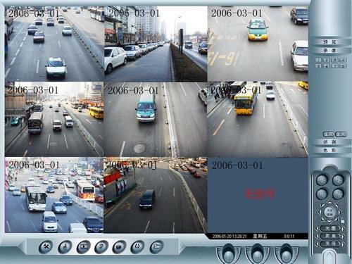 供应武汉道路交通路口远程网络视频监控系统