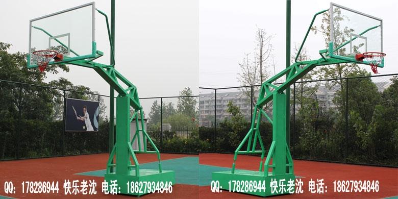 供应湖北武汉最好的篮球架—钢化篮板篮球架—移动式篮球架