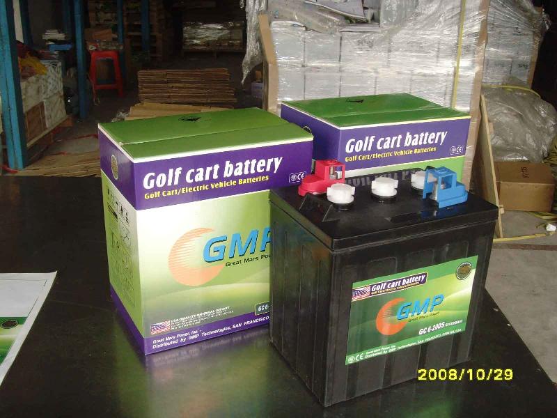 供应高尔夫球车蓄电池，电瓶车电池，观光车电池，6V200AH电池