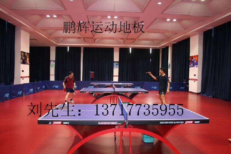 供应专用乒乓球地板乒乓球体育地板