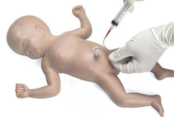 供应婴儿脐带插管模型