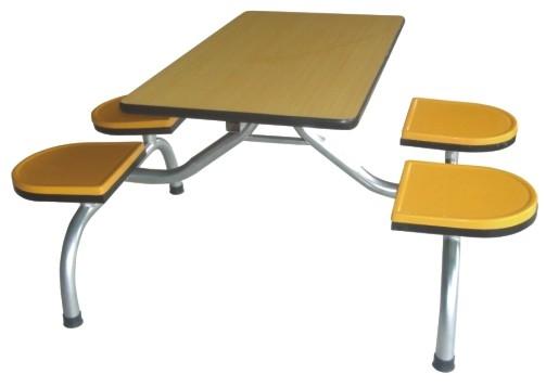 供应快餐桌椅，曲木餐桌椅，连体快餐桌椅，连体餐桌椅图片A54