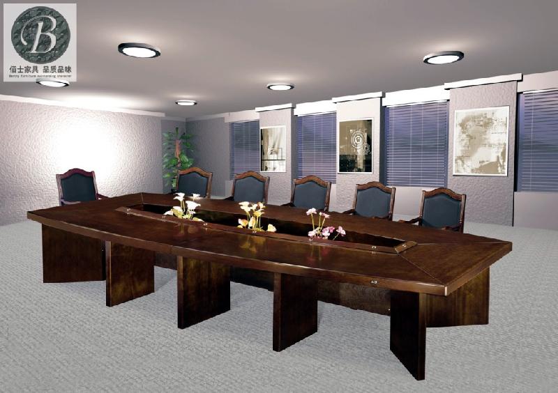 供应实木会议桌B14，实木家具，实木会议桌，会议桌，广州办公家具厂