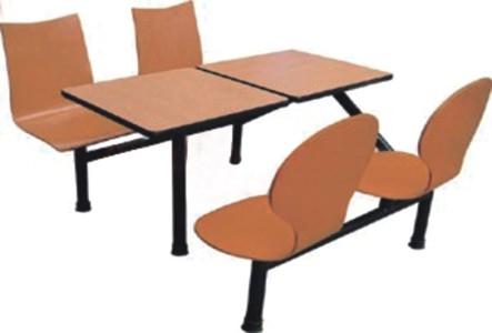 供应快餐桌椅，曲木餐桌椅，连体快餐桌椅，连体餐桌椅图片A53