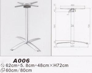 铝桌脚铝制桌脚铝制折叠餐桌脚批发