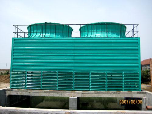 加工HBLG2横流式中温玻璃钢冷却塔 河北华强专业制冷设备供应商
