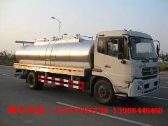 供应北京鲜奶运输罐车价格牛奶保鲜罐车图片