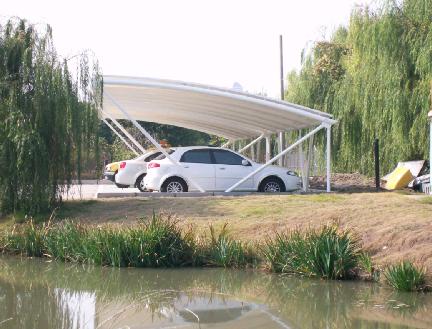上海市膜结构车棚汽车棚阳光板雨棚厂家供应膜结构车棚汽车棚阳光板雨棚