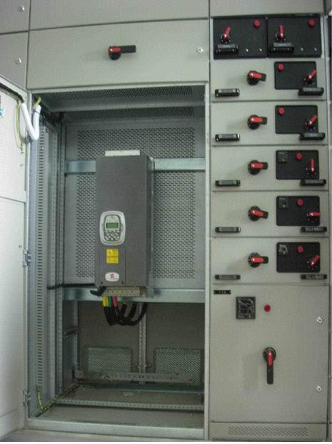 供应造纸机用变频调速控制柜改造