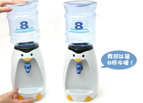 供应广东单温卡通饮水机小企鹅迷你机