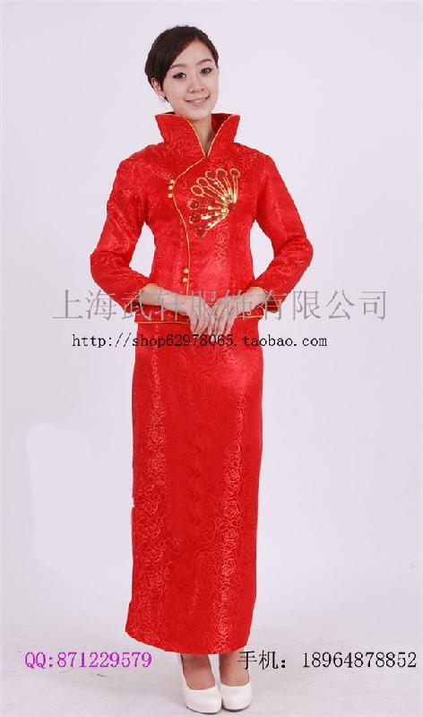 上海市迎宾服厂家供应迎宾服—迎宾服旗袍—迎宾服款式—好看的迎宾图片