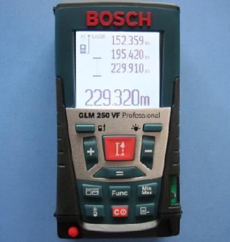 供应GLM250VF 德国博世手持激光测距仪博世测距仪
