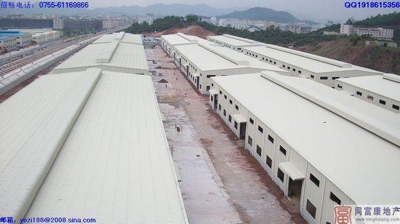 供应公明绝版钢构5600平方厂房招租