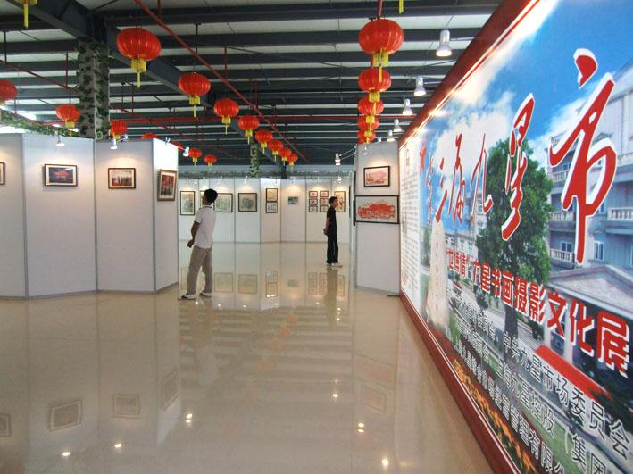 供应上海宣传展板商务展板销售书画展会议布置图片