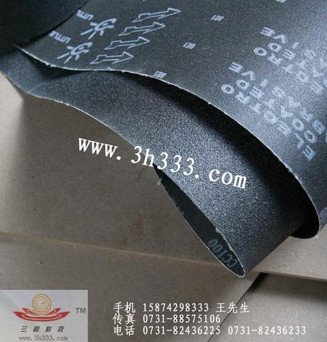 供应湖南三和研磨独家代理的正品小太阳砂纸砂布砂带TP433