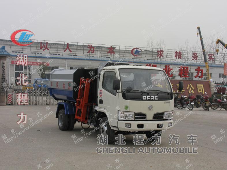 供应东风小霸王侧翻压缩式垃圾车