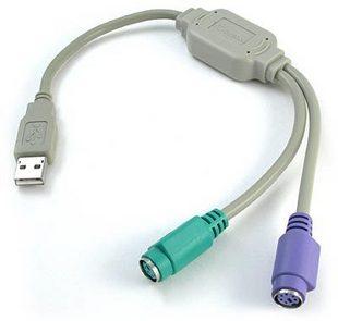 供应USB转PS2线