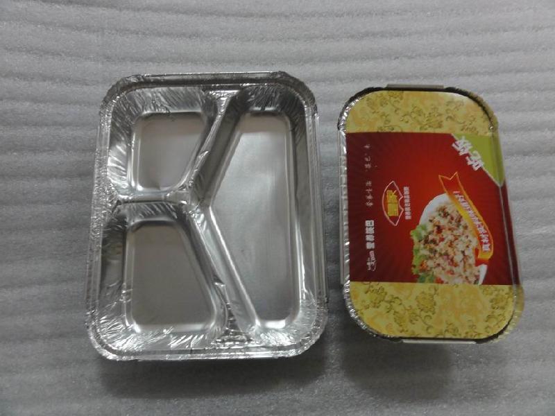 供应铝箔快餐盒/铝箔饭盒