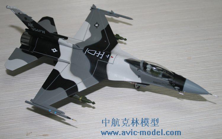 供应合金F16战斗机模型