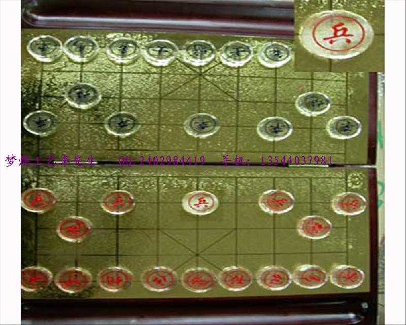 供应广州水晶象棋厂家，象棋比赛纪念品，老人俱乐部礼品订购