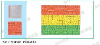 供应新疆彩砖模具条纹模具、机刨石模具、优质模具-郑州志华模具厂