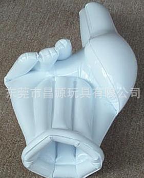 供应专业生产PVC充气手掌 各种充气产品  厂家生产