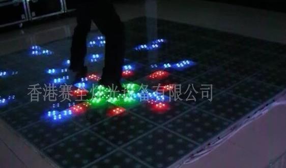 广州市LED互动感应式跳舞砖厂家