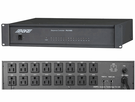 供应自动化广播21系列 PA2190S 电源时序器