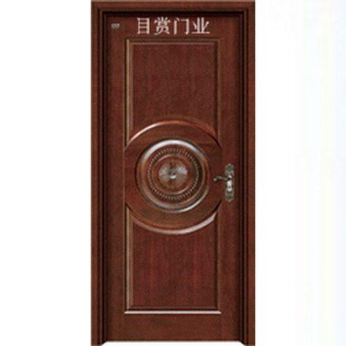 南京原木雕花套装门