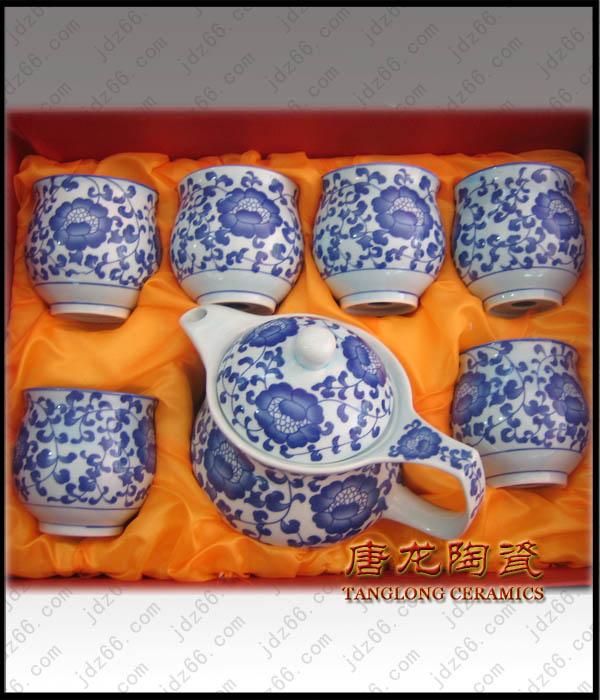 景德镇市企业年终礼品定做礼品陶瓷茶具厂家