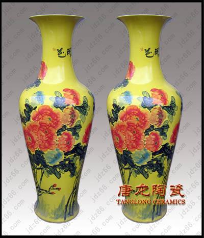 供应年终会议纪念礼品陶瓷大花瓶