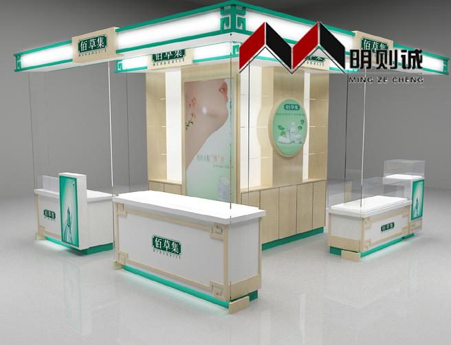 连云港商场化妆品展柜设计与制作批发