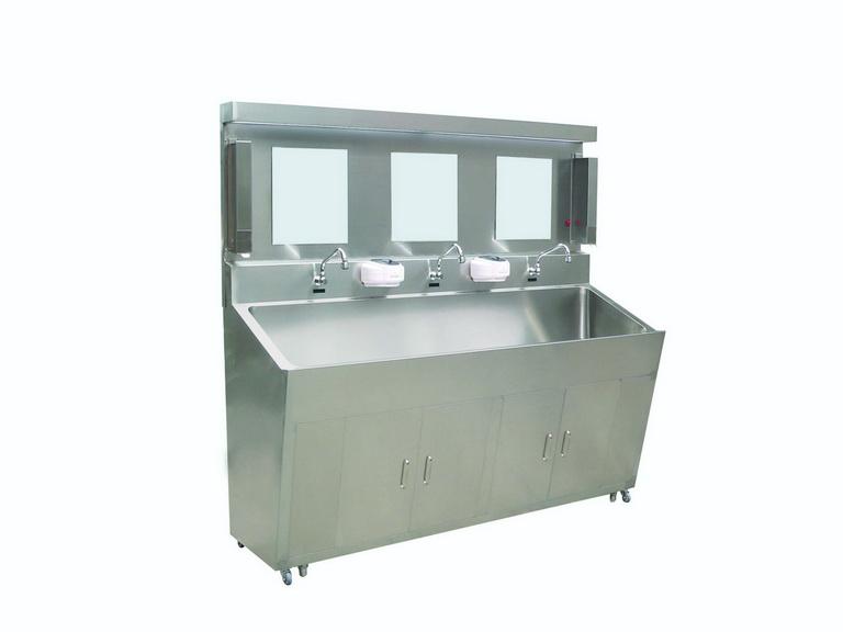 供应不锈钢三位感应洗手池，不锈钢洗手池的价格