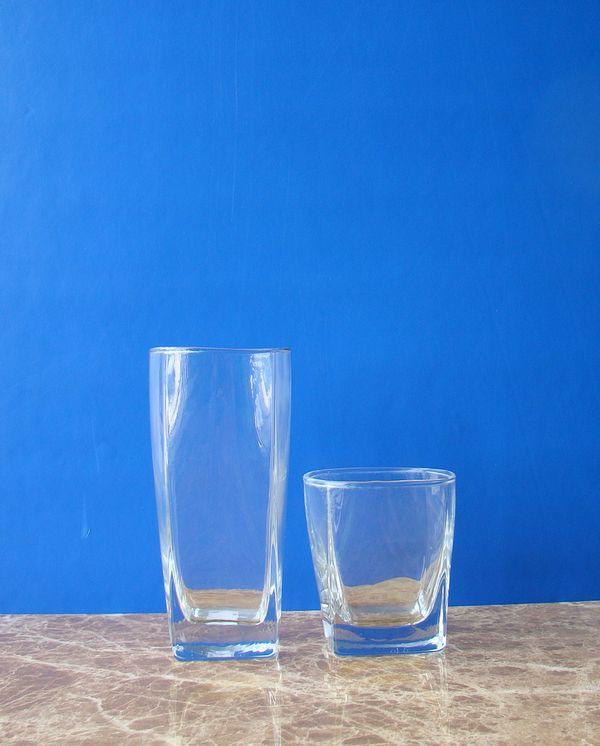 供应方形玻璃水杯方形玻璃酒杯玻璃威士忌酒杯