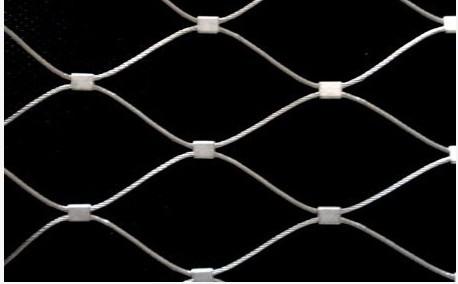 衡水市铝扣不锈钢钢丝绳网厂家供应铝扣不锈钢钢丝绳网