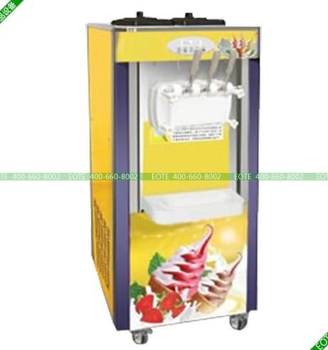 北京圣代机价格彩虹果酱冰淇淋机不锈钢冰激凌机做霜淇淋的机器图片