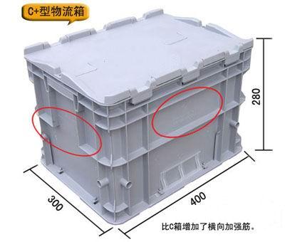 供应河北固安文安AHP标准塑料物流箱